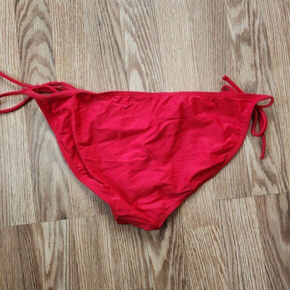 No Boundaries NB String Bikini Bottoms Women's Size XL Mix Match Red Swimwear - Picture 4 of 7